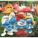 Štrumpfovi Village 3x48 komada puzzle Clementoni