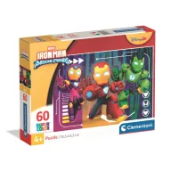   Osvetnici Ready Iron Man i njegov supertim 60-dijelna slagalica Clementoni