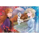 Disney Snježno kraljevstvo Contrasts 60 komada maxi puzzle Clementoni