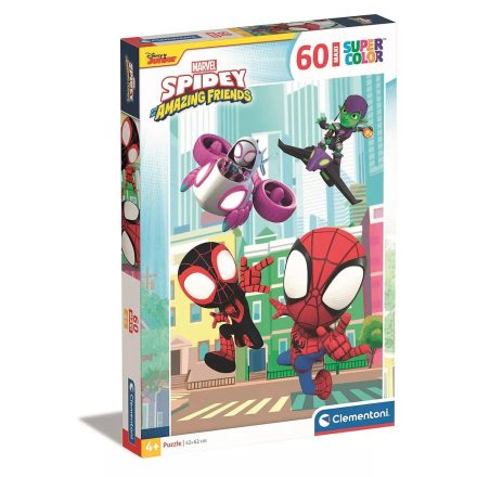 Pókember puzzle maxi 60 db-os (Spidey)