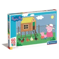  Pepina Praščić Chicken Coop 60-dijelna maxi slagalica Clementoni