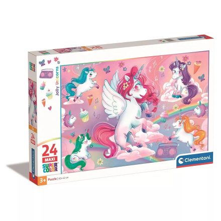 Unikornis puzzle maxi 24 db-os (Jolly)