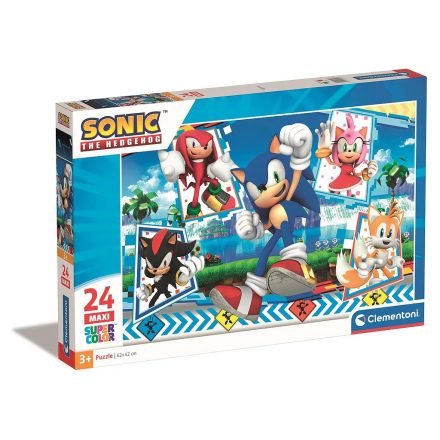 Sonic a sündisznó puzzle maxi 24 db-os (Green Hill)