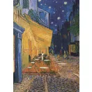 Umjetnost Van Gogh Clementoni puzzle od 1000 dijelova: Terasa kafića noću
