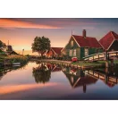 Gradovi Zaanse Schans Nizozemska 1500-dijelna Compact puzzle Clementoni