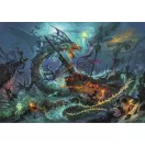 Fantasy Underwater Battle Puzzle Fantazija svijet od 3000 komada Clementoni