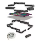 Stranger Things Upside Down 520-dijelna slagalica s LED okvirom Clementoni