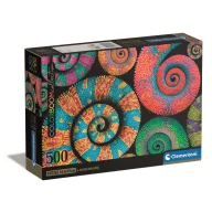   Šareno Curly Tails Clementoni compact puzzle od 500 dijelova