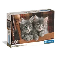 Mačkasto Cozy Cat 500 komadna Compact puzzle Clementoni