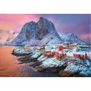 Norvégia Hamnøy 500 db-os Compact puzzle Clementoni