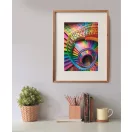 Šareno Curly Tails Colorboom stube 500 komada Compact slagalica Clementoni