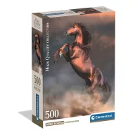 Konjići Wild Stallion Compact puzzle 500 komada Clementoni