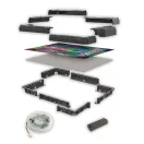 Stranger Things Vecna's Curse 520 komada puzzle u LED okviru Clementoni