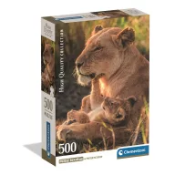 Lav Feline Love 500-dijelni kompaktni puzzle Clementoni