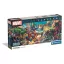 Osvetnici VS Villains Panoramska Compact puzzle Clementoni od 1000 komada