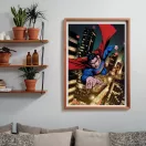 Superman Night 1000-dijelna Compact puzzle Clementoni