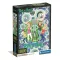 Rick and Morty Green Portal 1000 db-os Compact puzzle Clementoni
