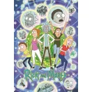 Rick and Morty Green Portal 1000 db-os Compact puzzle Clementoni