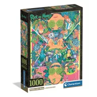   Rick and Morty Cosmic Dimension 1000 db-os Compact puzzle Clementoni