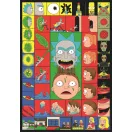 Rick and Morty Portal Panels 1000 db-os Compact puzzle Clementoni