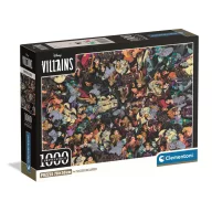   Disney Gonoszok Faces of Darkness 1000 db-os puzzle Clementoni