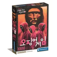   Squid Game Players Osvojite svoj život 1000-dijelna Compact puzzle Clementoni