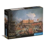   Umjetnost View of the Ducal Palace 1000 komada Compact puzzle Clementoni
