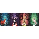 Disney Princeze Destinies Zlikovci panoramska Compact puzzle Clementoni, 1000 kom.
