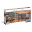 Gradovi Bright Amsterdamska 1000 dijelna panorama Compact puzzle Clementoni