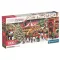 Božić Village i falu panorama slagalica Clementoni od 1000 komada