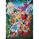 Disney Classics Adventures Disney Alice u zemlji čudesa 1000-dijelna kompaktna puzzle Clementoni