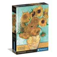 Umjetnost Sunflowers 1000-dijelna Compact puzzle Clementoni