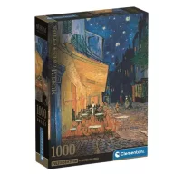   Umjetnost Van Gogh Kavana terasa noću 1000 komada Compact puzzle Clementoni