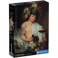   Umjetnost Caravaggio Bacchus 1000-dijelna Compact puzzle Clementoni
