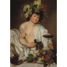 Umjetnost Caravaggio Bacchus 1000-dijelna Compact puzzle Clementoni