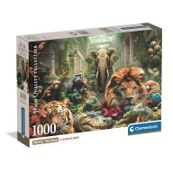 Životinje Mystic Jungle 1000-dijelna puzzle Clementoni