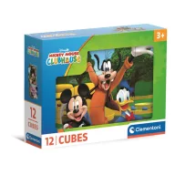 Disney Mickey Clubhouse mesekocka 12 db-os Clementoni