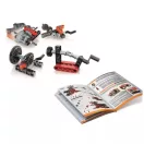 Vozilo Mechanics Monster Truck 10 u 1 građevinski set Clementoni