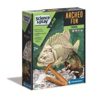   Životinje Archeo Fun Sjajni piranja arheološki komplet Clementoni