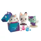 Gabina kućica za lutke Paintable set za kreativno lijevanje gipsa Clementoni