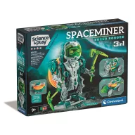 Vozilo Spaceminer Robot 3 u 1 gradbeni set Clementoni