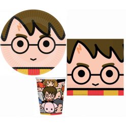   Harry Potter Graphic party szett 32 db-os 23 cm-es tányérral