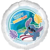   Disney Lilo és Stitch, A csillagkutya Surfer fólia lufi 45 cm
