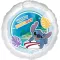 Disney Lilo és Stitch, A csillagkutya Surfer fólia lufi 45 cm