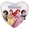 Disney Hercegnők Heart fólia lufi 45 cm