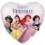 Disney Hercegnők Heart fólia lufi 45 cm