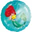 Disney Hercegnők Ariel fólia lufi 45 cm