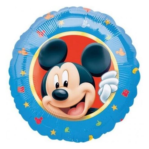 Disney Mickey fólia lufi kék 43cm
