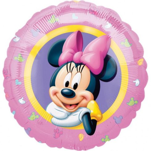 Disney Minnie fólia lufi 43 cm rózsaszín