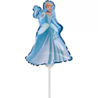 Disney Hercegnők Cinderella mini fólia lufi 23 cm (WP)